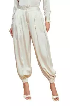 Эластичные брюки Palmer цвета крем-брюле L'Agence, цвет creme brulee