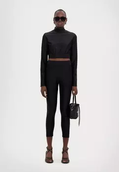 Эластичные брюки SKINNY FOUSEUX Just Cavalli, черный