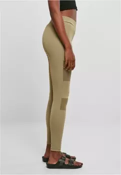 Эластичные брюки TECH Urban Classics, цвет Khaki