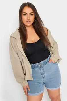 Эластичные джинсовые шорты Yours, синий