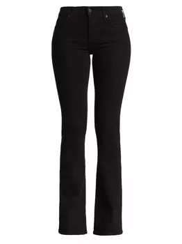 Эластичные джинсы Emannuelle Boot-Cut Citizens of Humanity, черный