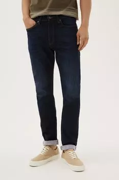 Эластичные джинсы на 360 градусов Marks & Spencer, синий