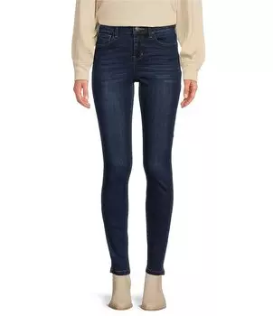 Эластичные джинсы скинни со средней посадкой Hippie Laundry Power, синий