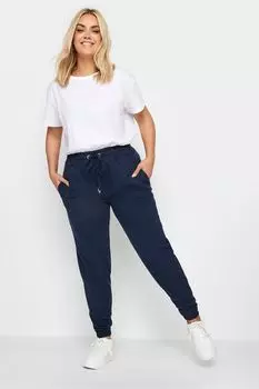 Эластичные джоггеры стрейч Yours, синий