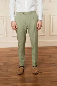 Эластичные костюмные брюки Motion Flex Next, зеленый