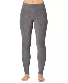 Эластичные леггинсы из флиса для миниатюрных размеров Cuddl Duds, черный