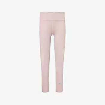 Эластичные леггинсы Optime Turning из переработанного полиэстера Adidas By Stella Mccartney, розовый