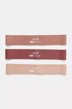 Эластичные ленты для фитнеса Casall, 3 шт, розовый
