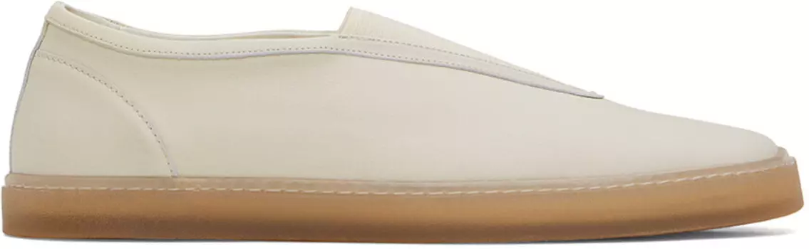 Эластичные линолеумные кроссовки Off-White LEMAIRE, Clay white