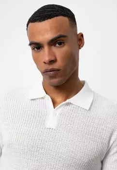 ЭЛАСТИЧНЫЕ МАНЖЕТЫ Lizbon Antioch, КОРОТКИЙ РУКАВ Рубашка-поло белый