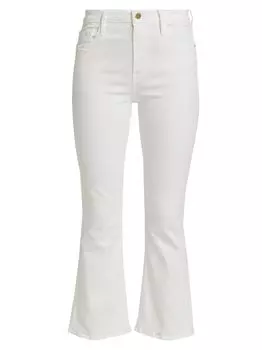 Эластичные мини-джинсы Le Crop Boot-Crop Frame