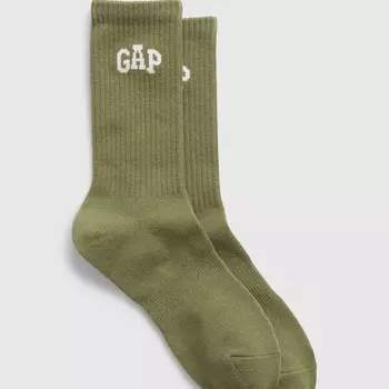Эластичные носки с логотипом Gap, зеленый