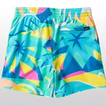 Эластичные плавки 5,5 дюйма мужские Chubbies, цвет The Wave Dashers