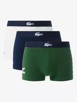 Эластичные плавки из большого крокодилового хлопка Lacoste, разноцветный