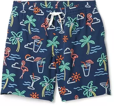 Эластичные плавки на подкладке шириной 7 дюймов — мужские Chubbies, синий