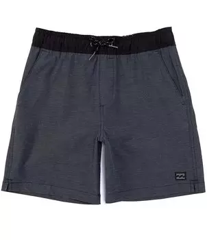 Эластичные прогулочные шорты Billabong Big Boys 8-20 Crossfire, синий