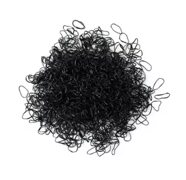 Эластичные резинки для волос No Bad Hair Kids 1699, цвет negro