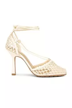 Эластичные сандалии Bottega Veneta, цвет Toile