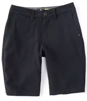 Эластичные шорты-амфибия Quiksilver для мальчиков 8–16 Oceanmade Union, черный