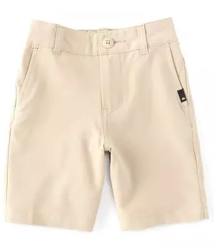 Эластичные шорты-амфибия Quiksilver Little Boys 2T-7 Oceanmade Union, бежевый