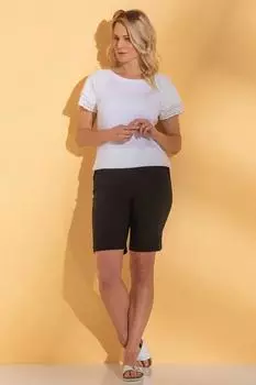 Эластичные шорты без застежки Klass., черный