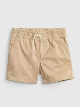 Эластичные шорты-чиносы Gap, бежевый