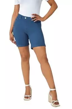 Эластичные шорты для миниатюрных размеров с загнутым краем Roman, синий