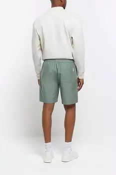 Эластичные шорты на подтяжках River Island, зеленый