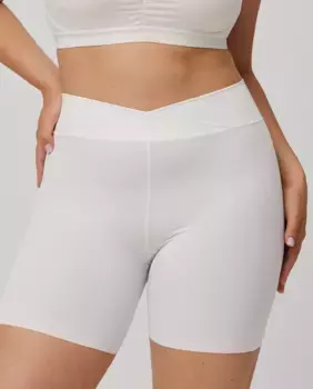 Эластичные шорты против натирания Ysabel Mora, белый