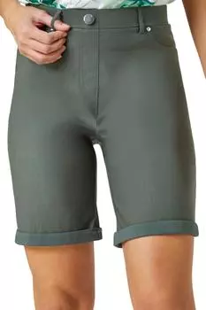 Эластичные шорты с подворотами Roman, зеленый