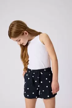 Эластичные шорты с принтом Name It, синий