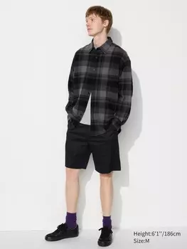 Эластичные шорты Uniqlo, цвет 09 черный