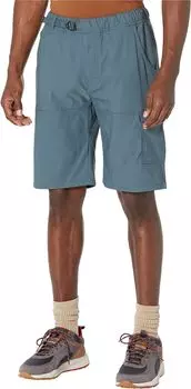 Эластичные шорты Zion с электронной талией Prana, цвет Grey Blue