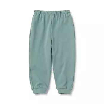 Эластичные спортивные брюки облегающего кроя (для малышей) MUJI, светло-зеленый