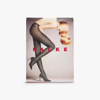 Эластичные трикотажные колготки Prime rib 60 den Falke, белый