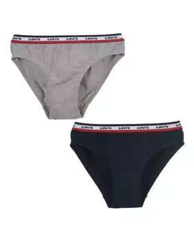 Эластичные трусики для девочек Levi's, темно-синий