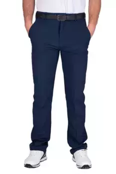 Эластичные зауженные брюки для гольфа Island Green, темно-синий