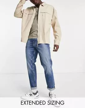 Эластичные зауженные джинсы ASOS DESIGN из денима
