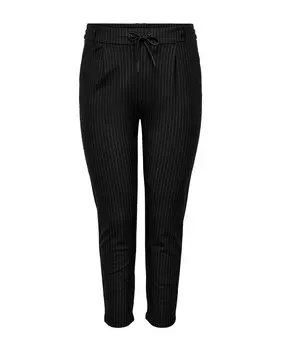 Эластичные женские брюки Only Carmakoma, черный