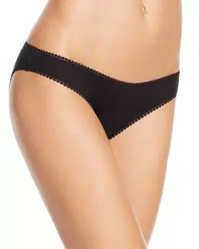 Эластичный бикини на бедрах из смесового хлопка Gossamer Cabana On Gossamer, черный