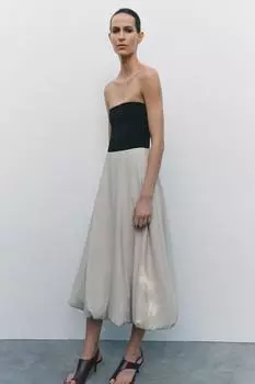 Эластичный боди-бандо ZARA, черный