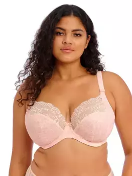 Эластичный бюстгальтер с глубоким вырезом на косточках Lucie Elomi, цвет Pale Blush