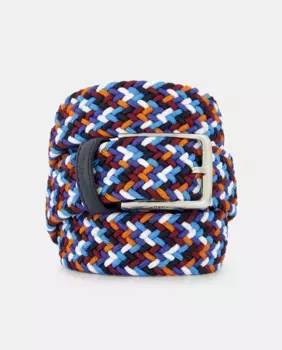 Эластичный плетеный ремень Olimpo, желтый