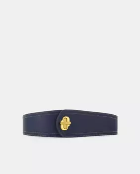 Эластичный ремень с застежкой Tintoretto, темно-синий