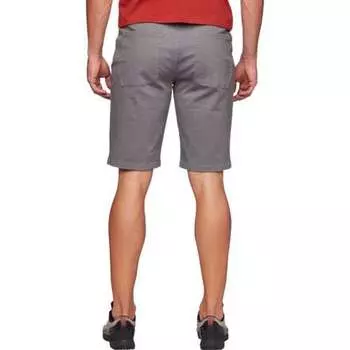 Эластичный шрифт Short – мужской Black Diamond, цвет Steel Grey