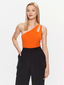 Эластичный топ Jjxx, оранжевый