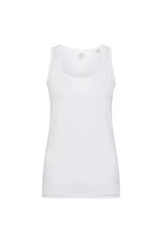 Эластичный жилет без рукавов SF Feel Good Skinni Fit, белый