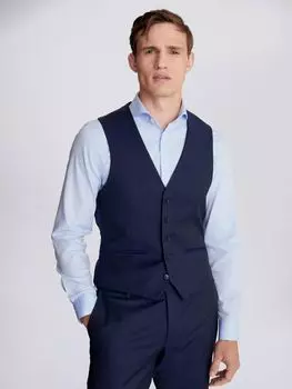 Эластичный жилет приталенного кроя Moss, чернила