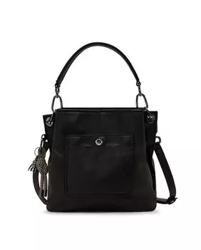 Элегантная черная сумка через плечо Kipling, черный