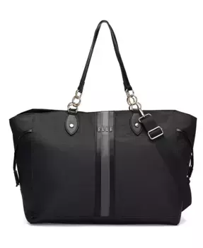 Элегантная дорожная сумка Weekender Monogram объемом 32 литра Elle, черный